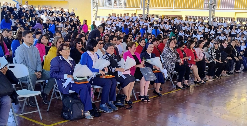 El Colegio Santa María Eufrasia realizó un acto en homenaje a las Hermanas del Buen Pastor